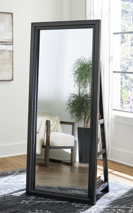 Evesen Floor Standing Mirror/Storage - Atchison Furniture Company (Atchison, KS)