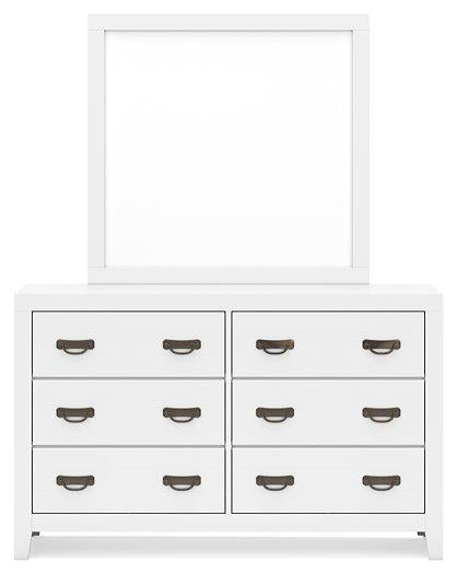 Binterglen Dresser and Mirror - Atchison Furniture Company (Atchison, KS)