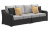 Beachcroft 2-Piece Outdoor Loveseat with Cushion - Atchison Furniture Company (Atchison, KS)
