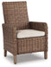 Beachcroft Outdoor Arm Chair with Cushion (Set of 2) - Atchison Furniture Company (Atchison, KS)