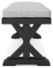 Beachcroft Outdoor Bench with Cushion - Atchison Furniture Company (Atchison, KS)