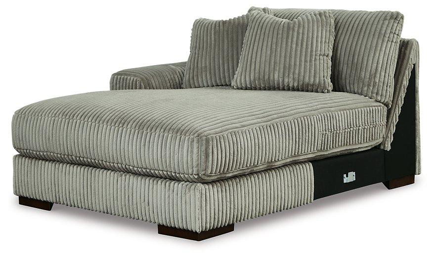 Lindyn Sectional with Double Chaise - Atchison Furniture Company (Atchison, KS)