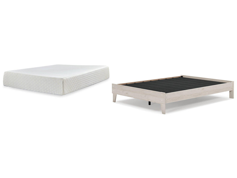 Socalle Bed and Mattress Set - Atchison Furniture Company (Atchison, KS)