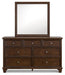 Danabrin Dresser and Mirror - Atchison Furniture Company (Atchison, KS)