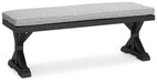 Beachcroft Outdoor Bench with Cushion - Atchison Furniture Company (Atchison, KS)