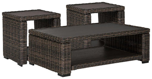 Grasson Lane Outdoor Occasional Table Set - Atchison Furniture Company (Atchison, KS)