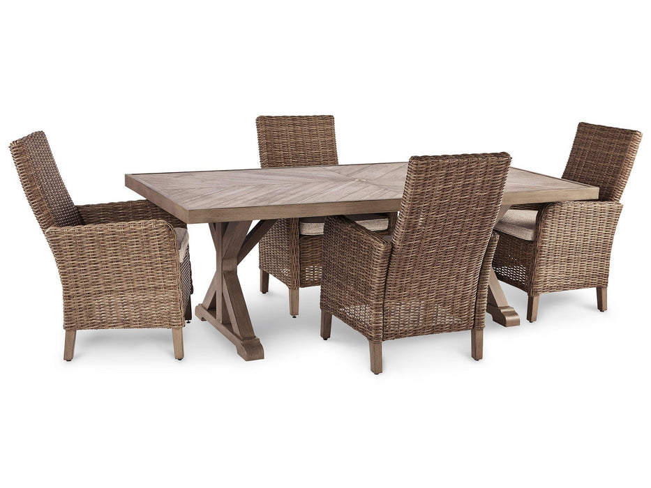 Beachcroft Outdoor Dining Set - Atchison Furniture Company (Atchison, KS)