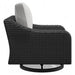 Beachcroft Outdoor Swivel Lounge with Cushion - Atchison Furniture Company (Atchison, KS)
