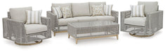 Seton Creek Outdoor Upholstery Set - Atchison Furniture Company (Atchison, KS)