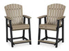 Fairen Trail Outdoor Counter Height Bar Stool (Set of 2) - Atchison Furniture Company (Atchison, KS)