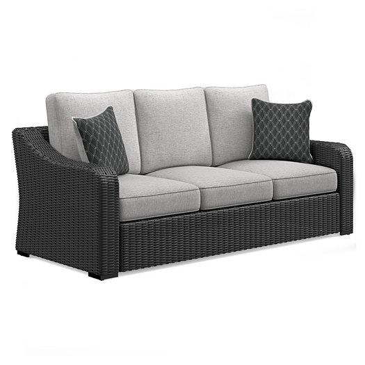 Beachcroft Outdoor Sofa with Cushion - Atchison Furniture Company (Atchison, KS)