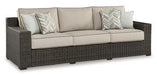 Coastline Bay Outdoor Sofa with Cushion - Atchison Furniture Company (Atchison, KS)