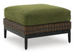 Horizon Hall Outdoor Ottoman with Cushion - Atchison Furniture Company (Atchison, KS)