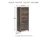 Drystan Narrow Chest - Atchison Furniture Company (Atchison, KS)