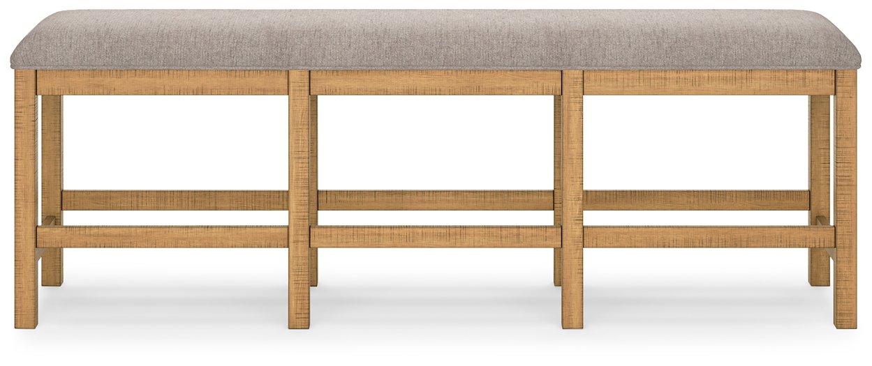 Havonplane 72" Counter Height Dining Bench - Atchison Furniture Company (Atchison, KS)