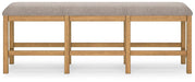 Havonplane 72" Counter Height Dining Bench - Atchison Furniture Company (Atchison, KS)