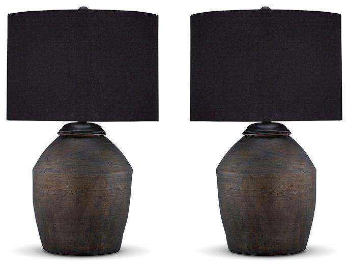 Naareman Lamp Set - Atchison Furniture Company (Atchison, KS)