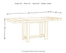 Moriville Dining Room Set - Atchison Furniture Company (Atchison, KS)