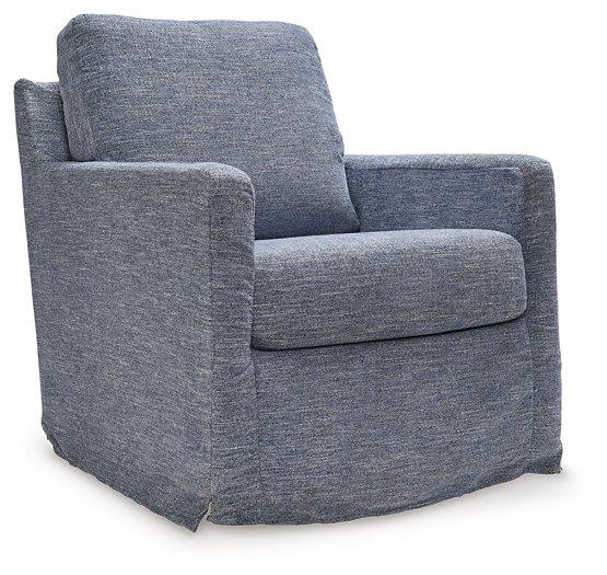 Nenana Next-Gen Nuvella Swivel Glider Accent Chair - Atchison Furniture Company (Atchison, KS)