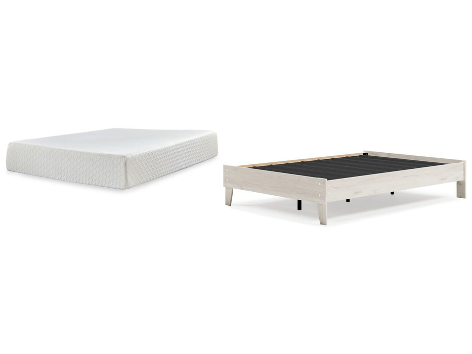 Socalle Bed and Mattress Set - Atchison Furniture Company (Atchison, KS)