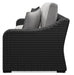 Beachcroft Outdoor Sofa with Cushion - Atchison Furniture Company (Atchison, KS)