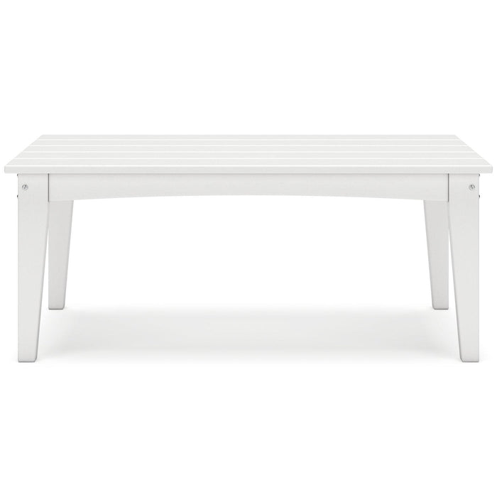 Hyland wave Outdoor Coffee Table - Atchison Furniture Company (Atchison, KS)