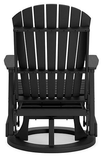 Hyland wave Outdoor Swivel Glider Chair - Atchison Furniture Company (Atchison, KS)