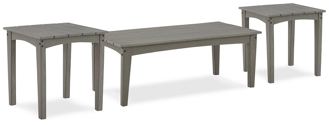 Visola Outdoor Occasional Table Set - Atchison Furniture Company (Atchison, KS)