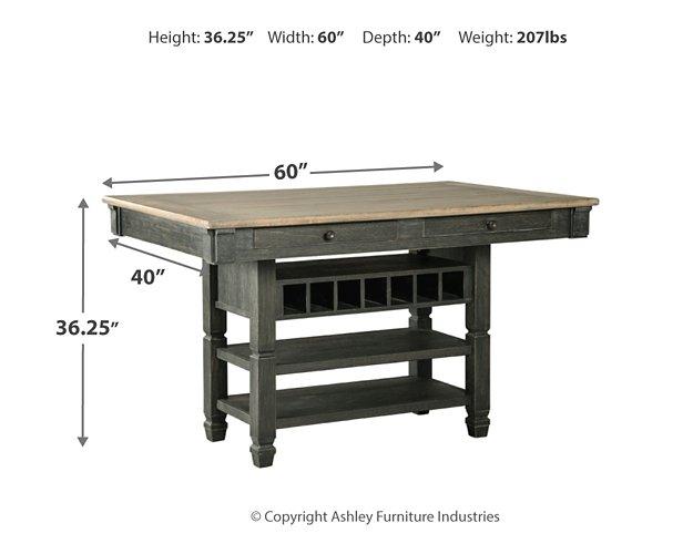 Tyler Creek Counter Height Dining Set - Atchison Furniture Company (Atchison, KS)