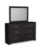 Belachime Dresser and Mirror - Atchison Furniture Company (Atchison, KS)