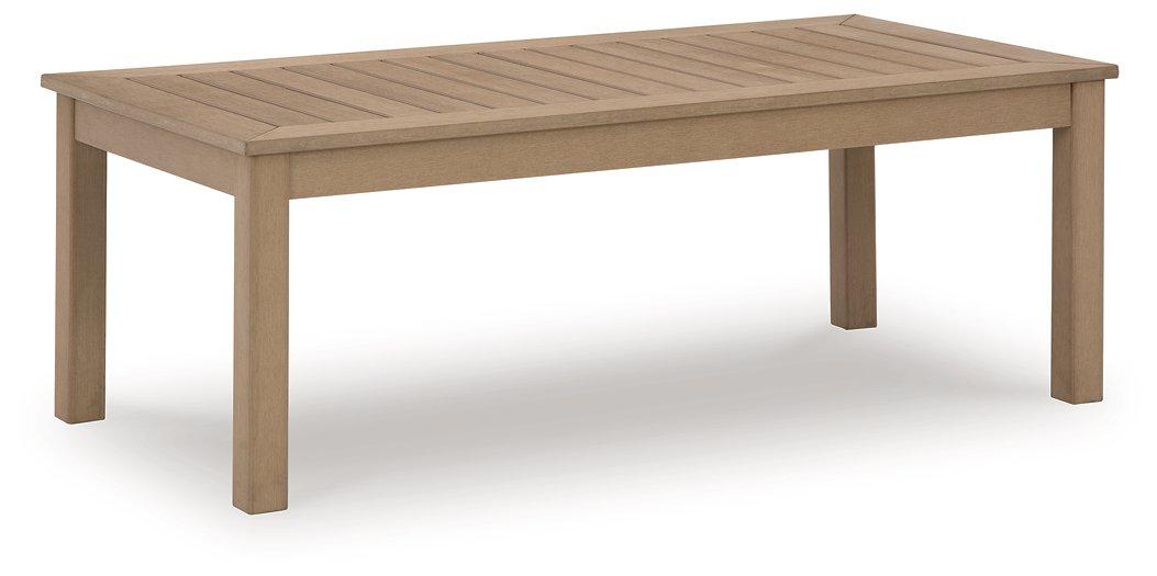 Hallow Creek Outdoor Coffee Table - Atchison Furniture Company (Atchison, KS)
