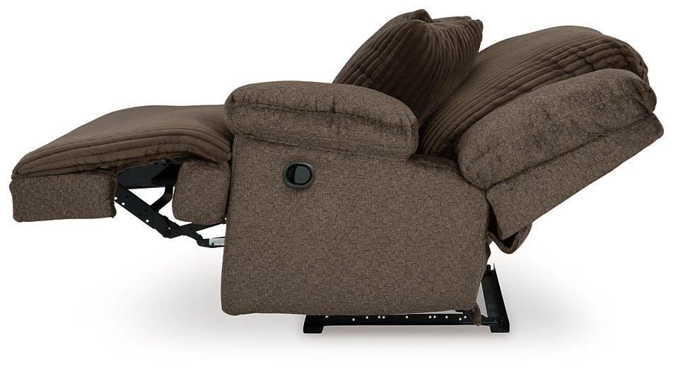 Top Tier Reclining Sectional with Chaise - Atchison Furniture Company (Atchison, KS)