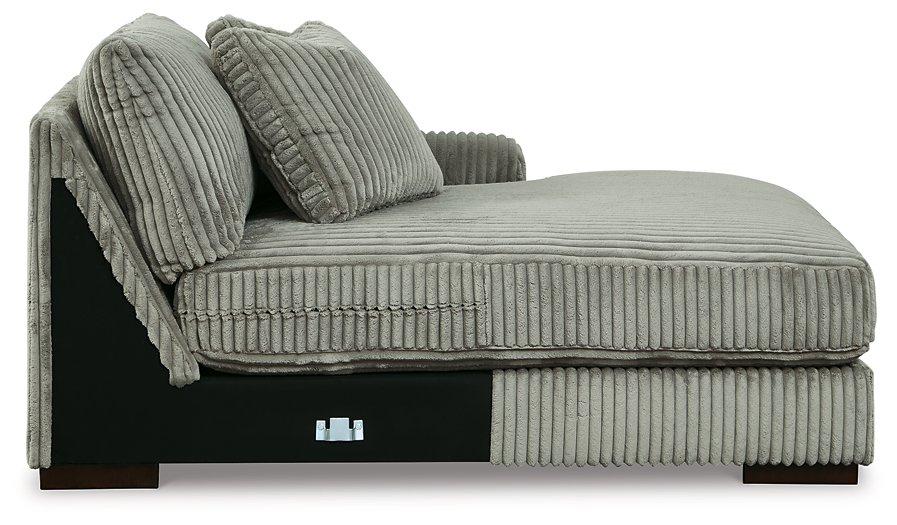 Lindyn Sectional with Double Chaise - Atchison Furniture Company (Atchison, KS)