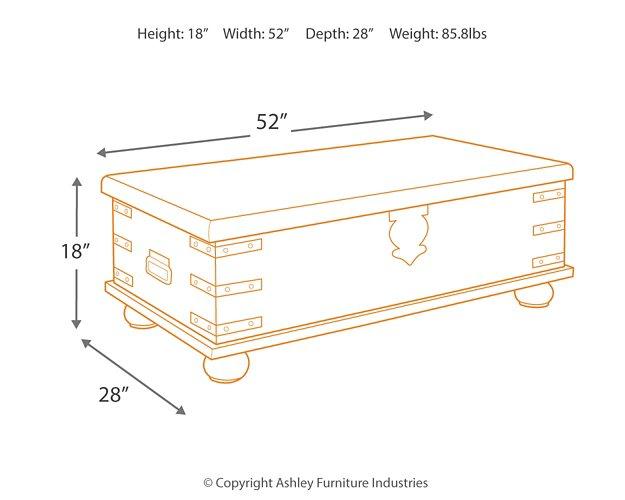 Carynhurst Coffee Table with Lift Top - Atchison Furniture Company (Atchison, KS)