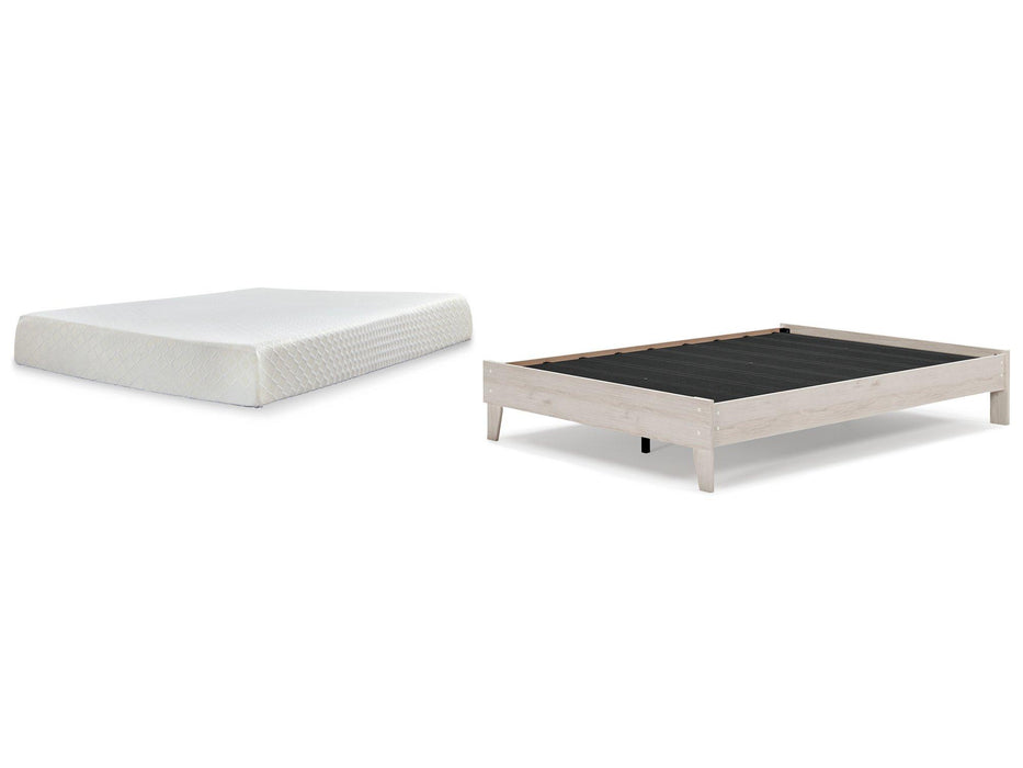 Socalle Bed and Mattress Set - Atchison Furniture Company (Atchison, KS)