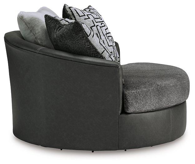 Brixley Pier Oversized Swivel Accent Chair - Atchison Furniture Company (Atchison, KS)