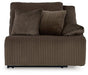Top Tier Reclining Sectional with Chaise - Atchison Furniture Company (Atchison, KS)