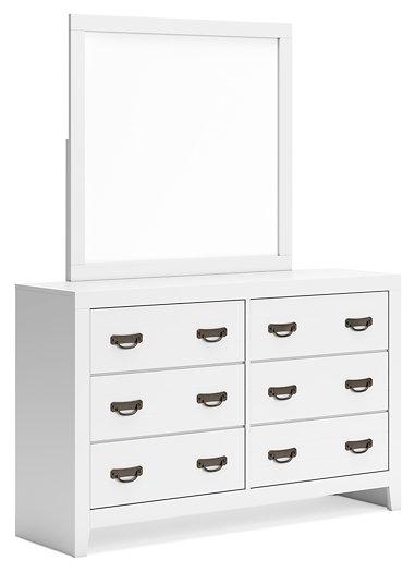 Binterglen Dresser and Mirror - Atchison Furniture Company (Atchison, KS)