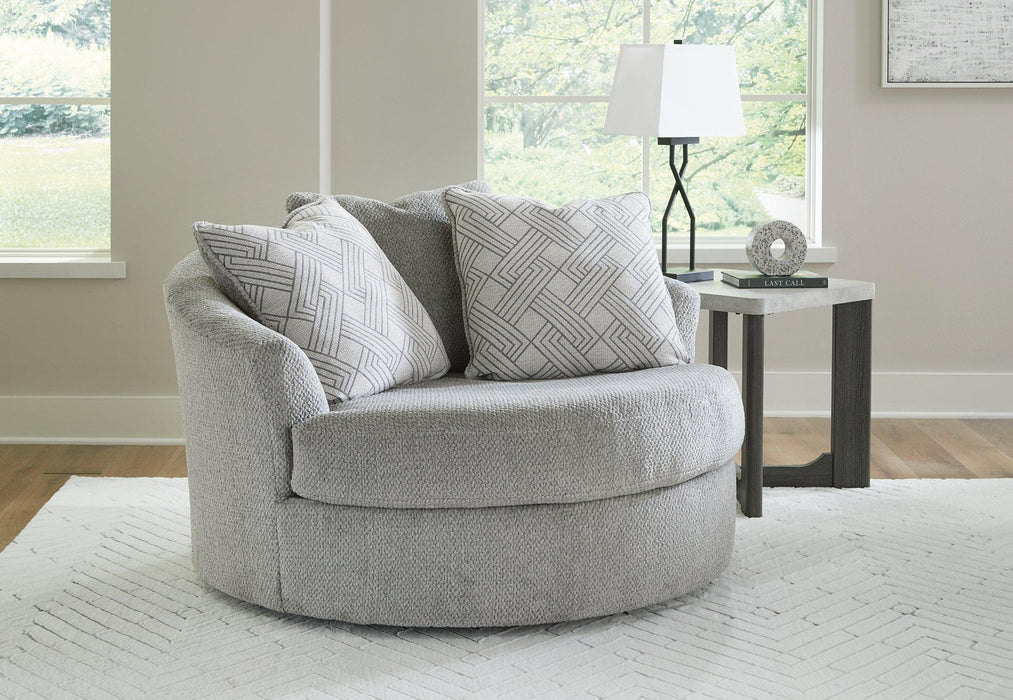 Casselbury Oversized Swivel Accent Chair - Atchison Furniture Company (Atchison, KS)