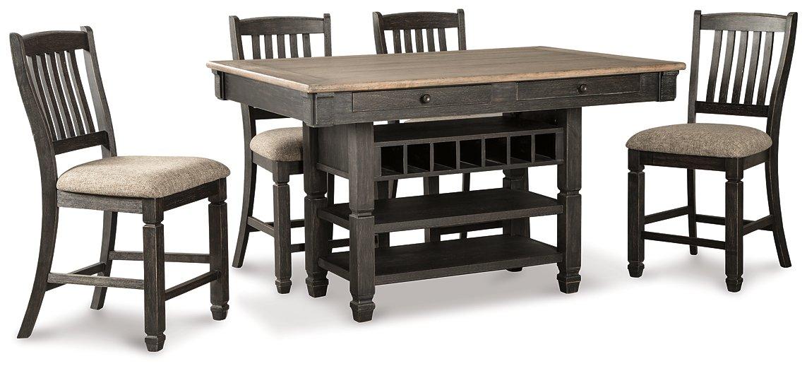 Tyler Creek Counter Height Dining Set - Atchison Furniture Company (Atchison, KS)