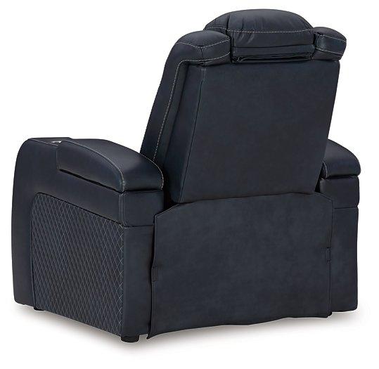 Fyne-Dyme Power Recliner - Atchison Furniture Company (Atchison, KS)