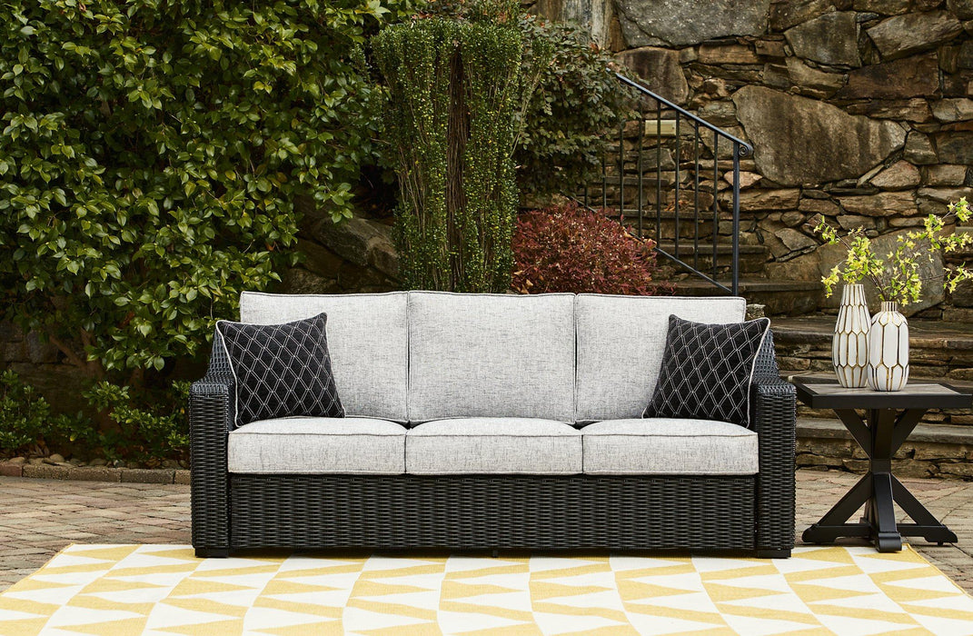 Beachcroft Outdoor Sofa with Cushion - Atchison Furniture Company (Atchison, KS)