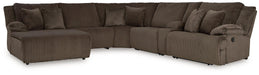 Top Tier Reclining Sectional with Chaise - Atchison Furniture Company (Atchison, KS)