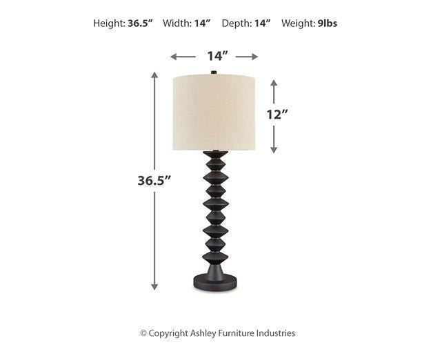 Luanndon Lamp Set - Atchison Furniture Company (Atchison, KS)