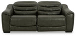 Center Line Power Reclining Sectional Loveseat - Atchison Furniture Company (Atchison, KS)