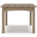 Hyland wave Outdoor Coffee Table - Atchison Furniture Company (Atchison, KS)