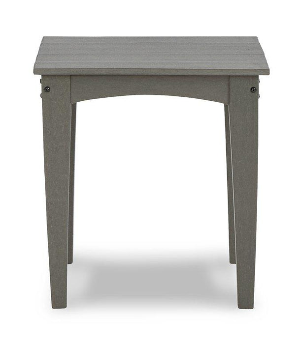 Visola Outdoor Adirondack Chair Set with End Table - Atchison Furniture Company (Atchison, KS)