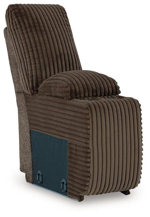 Top Tier Reclining Sectional with Chaise - Atchison Furniture Company (Atchison, KS)