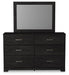 Belachime Dresser and Mirror - Atchison Furniture Company (Atchison, KS)