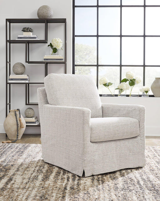 Nenana Next-Gen Nuvella Swivel Glider Accent Chair - Atchison Furniture Company (Atchison, KS)